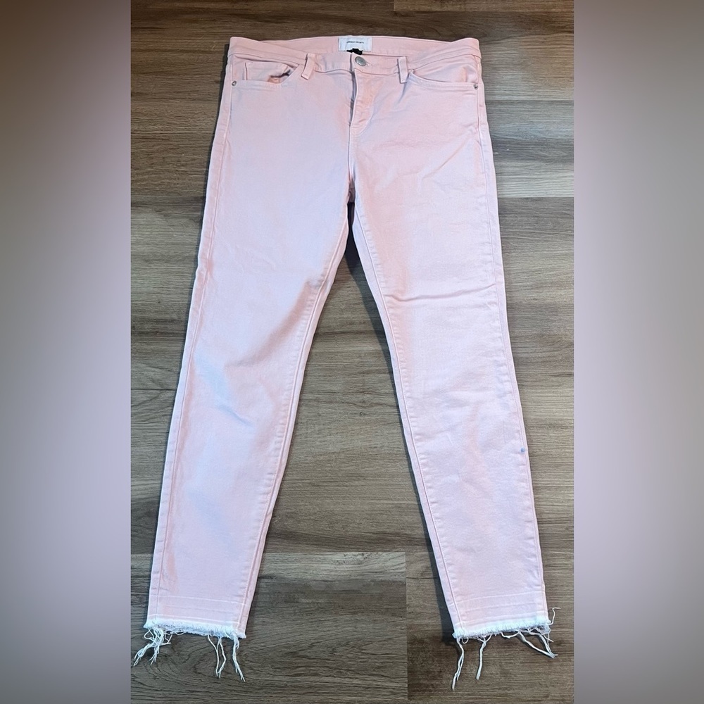 Women's Current/Elliott "The Stiletto" Primrose Pink W/Released Hem Jeans